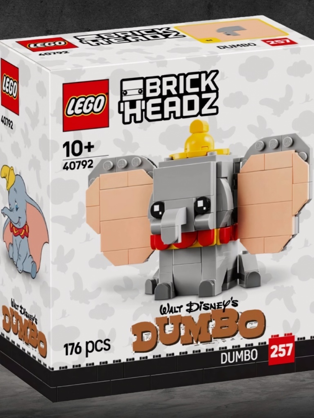 Lego DISNEY BRICK'H'EADZ "Dumbo" 40792 UNOPENED